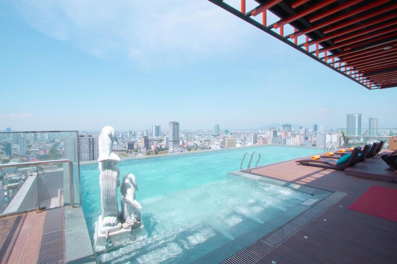 Cordial Grand Hotel Da Nang Beach - Infinity Rooftop Pool Exterior foto